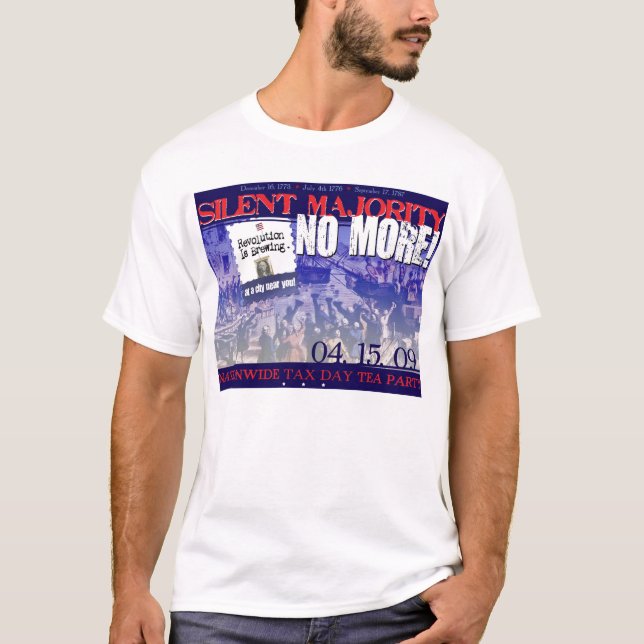 Stille Mehrheit NICHT MEHR! T-Shirt (Vorderseite)