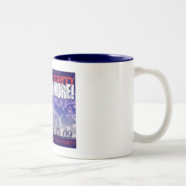 Stille Mehrheit TEE-Tasse Zweifarbige Tasse (Rechts)