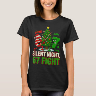Stille Nacht 67 Kampf Lustiges Weihnachten T-Shirt