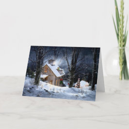 Stille Nacht Feiertagskarte