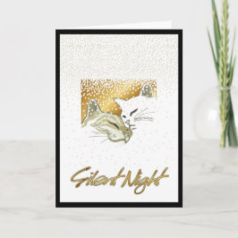 Stille Nacht Feiertagskarte