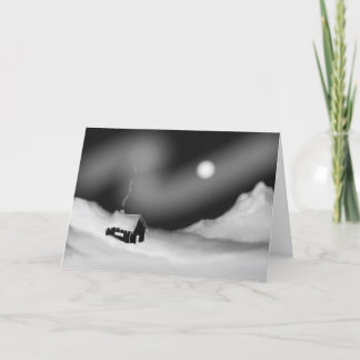 Stille Nacht Feiertagskarte