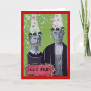 Stille Nacht Feiertagskarte