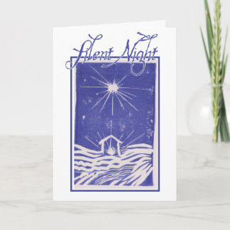Stille Nacht Feiertagskarte
