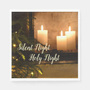 "Stille Nacht Heilige Nacht" Beliebter Weihnachtsl Serviette