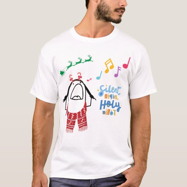 Stille Nacht Heilige Nacht T-Shirt (Vorderseite)