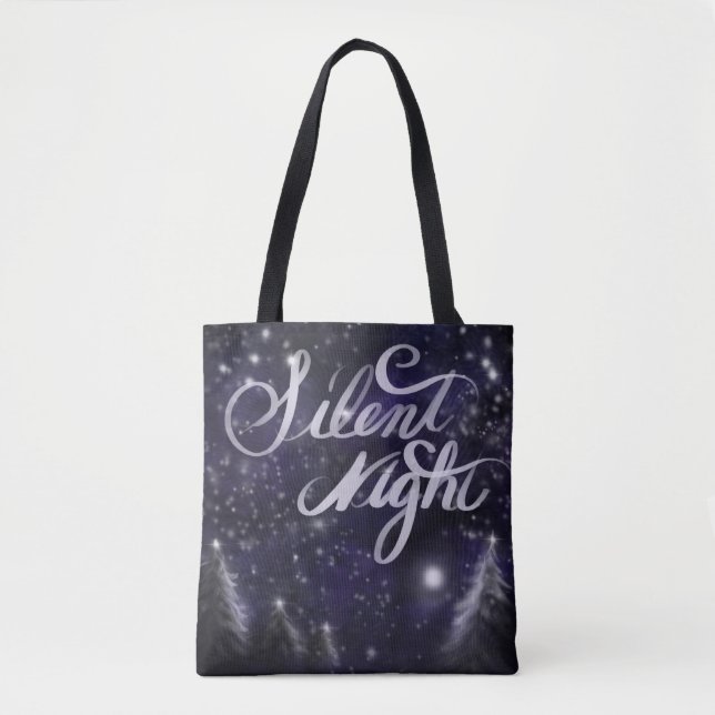 Stille Nacht - Heilige Nacht Tasche (Vorderseite)