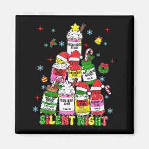 Stille Nacht Intensivstation Krankenschwester Weih Magnet