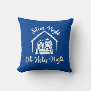Stille Nacht Oh Heilige Nachtkrippe Kissen
