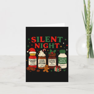 Stille Nacht Profol Intensivstation Krankenschwest Karte