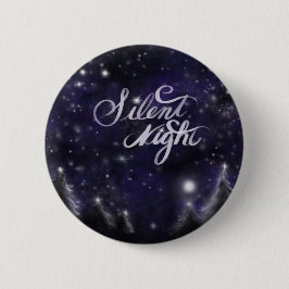 Stille Nacht - romantische Schneeszene Button