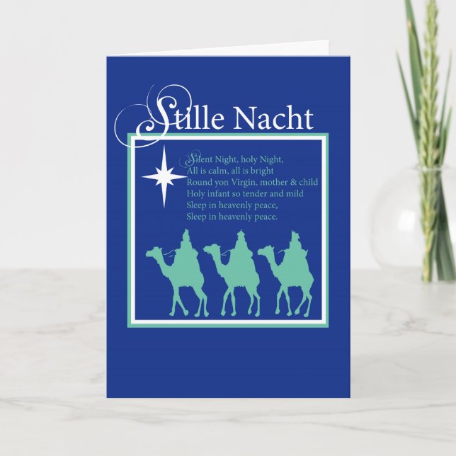 Stille Nacht Weihnachten Stille Nacht (Vorderseite)