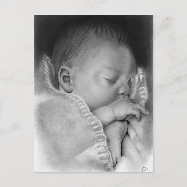 Stille Nachtkarte Postkarte (Vorderseite)