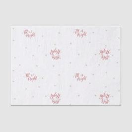 Stille nächtliches Zinnpapier Seidenpapier