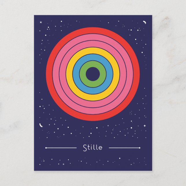 Stille Postkarte (Vorderseite)