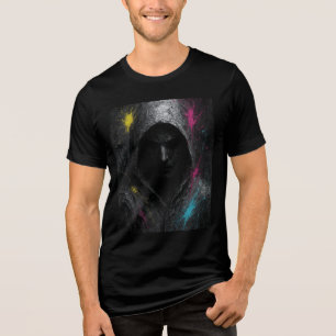 Stille Rebellen - Mächtiger, dunkelhäutiger T - Sh Tri-Blend Shirt