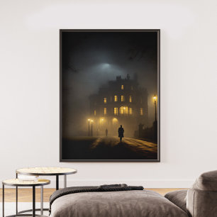 Stille Reise durch Mitternacht Poster