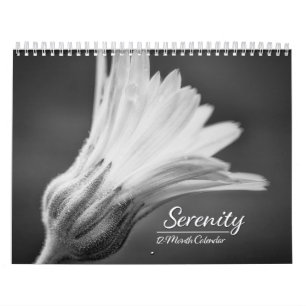 Stille: Schwarz-Weiß-Foto-Kalender Kalender