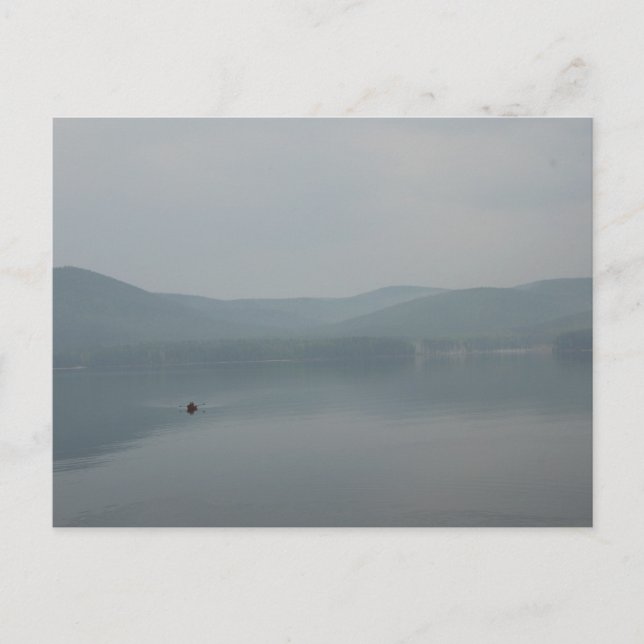 Stille Seenreise Postkarte (Vorderseite)