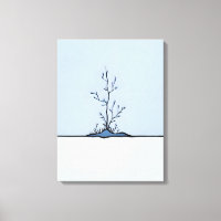 Stille Sentinel im Schnee