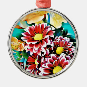 Stille_ Silbernes Ornament