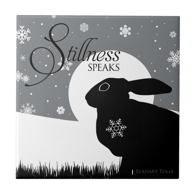 STILLE SPRICHT FLIESE (Vorderseite)