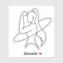 Stille Stärke Minimalistische Frauenlinienkunst