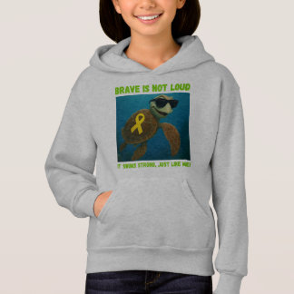 Stille Stärke Turtle Hoodie! Hoodie