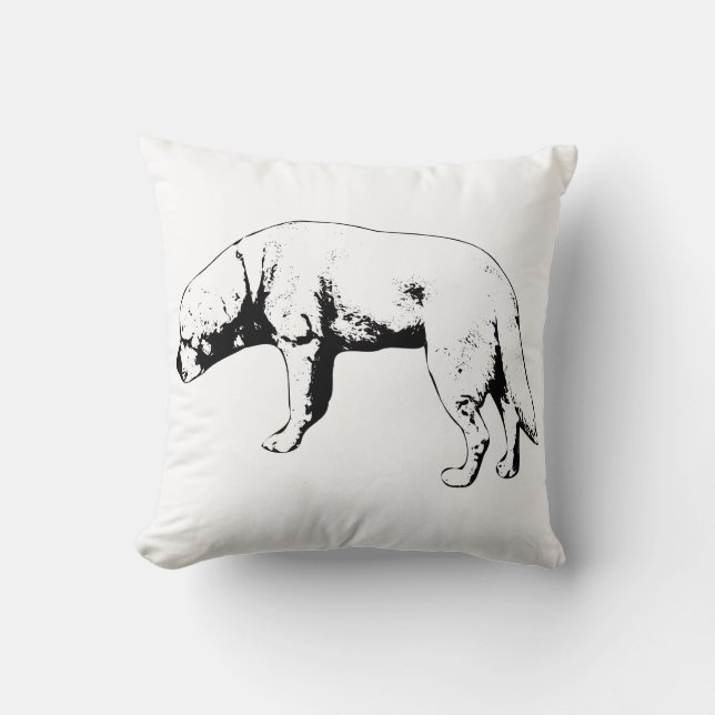 Stille, Stehende, aber dennoch Kissen (Vorderseite)