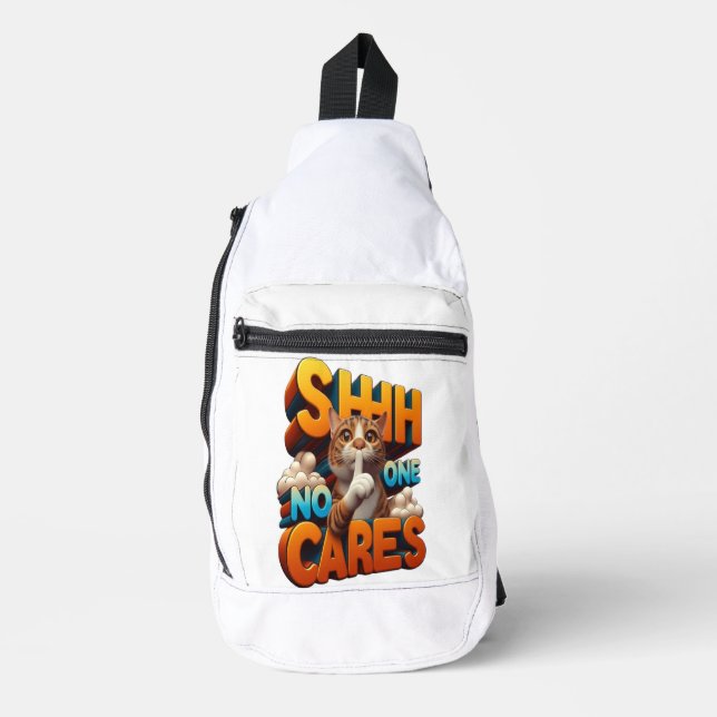 Stille Stipendiaten Crossbody Bag (Vorderseite)