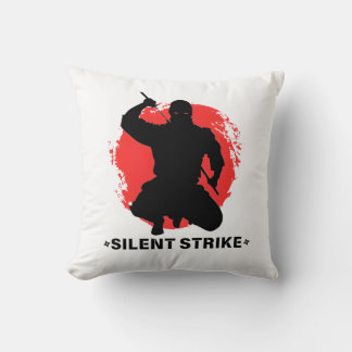Stille Streike - Ninja-Design Kissen