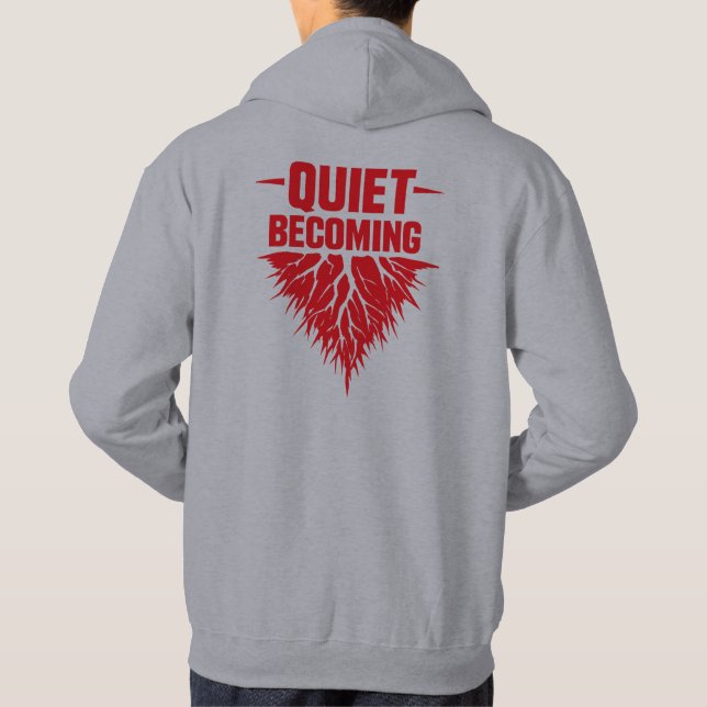 Stille Verwandlung Hoodie (Rückseite)