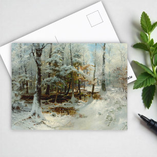 Stille Winternachmitte von William Baker, Fine Art Postkarte
