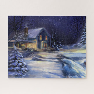 Stille Winternacht Puzzle