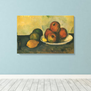 Stilleben mit Äpfeln von Paul Cezanne Leinwanddruck