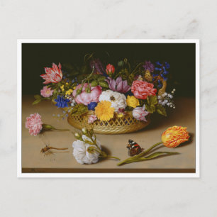 Stilleben mit Blumen von Bosschaert Postkarte