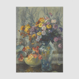 Stilleben mit Blumen von Matilda Browne Seidenpapier