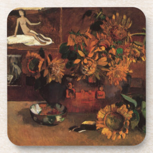 Stilleben mit L'Esperance (Hoffnung) von Paul Gaug Getränkeuntersetzer