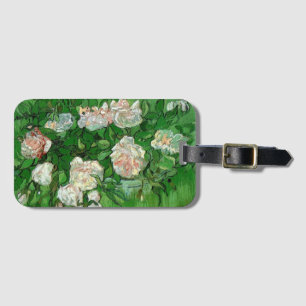 Stilleben mit rosa Rosen von Vincent van Gogh Gepäckanhänger