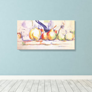 Stilleben mit Saucepanne von Paul Cezanne Leinwanddruck