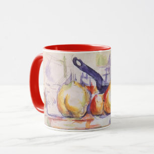 Stilleben mit Saucepanne von Paul Cezanne Tasse
