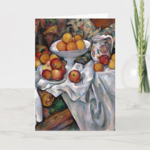 Stilleben Orangen - Paul Cezanne Malerei Kunst Karte