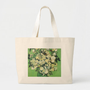 Stilleben - Rosa Rosen in einer Vase, Vincent van Jumbo Stoffbeutel