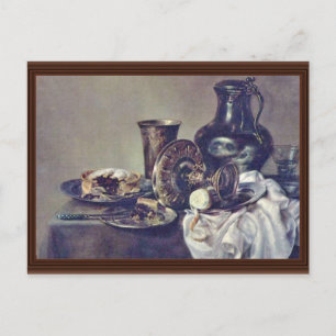 Stilleben von Heda, Willem Claesz. (Beste Qualität Postkarte