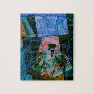 Stilleben vor einem offenen Fenster von Juan Gris