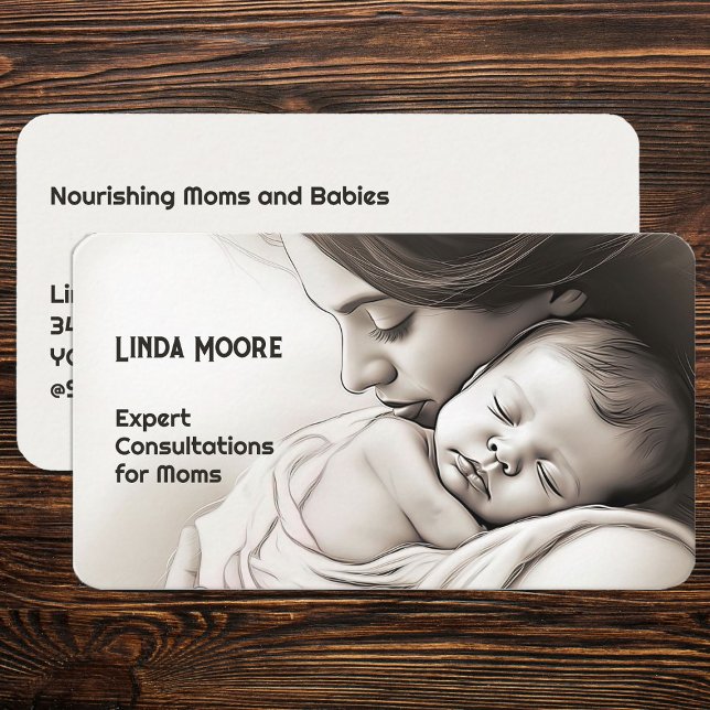 Stillen Berater Visitenkarte (Breastfeeding Consultant Business Cards)
