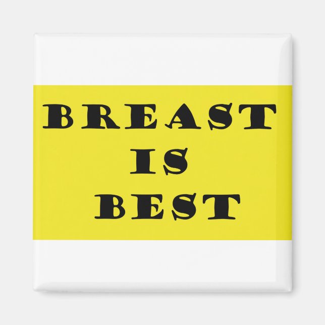 Stillen ist am besten magnet (Vorne)