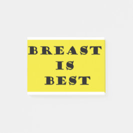 Stillen ist am besten post-it klebezettel