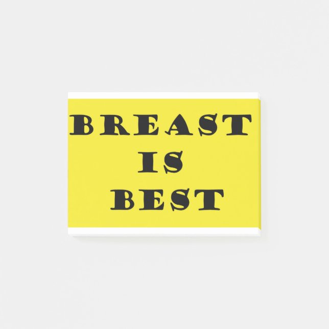 Stillen ist am besten post-it klebezettel (Vorderseite)