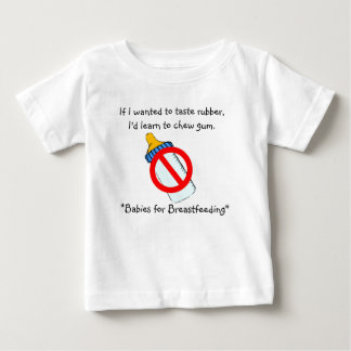Stillen (Probierengummi) Baby T-shirt
